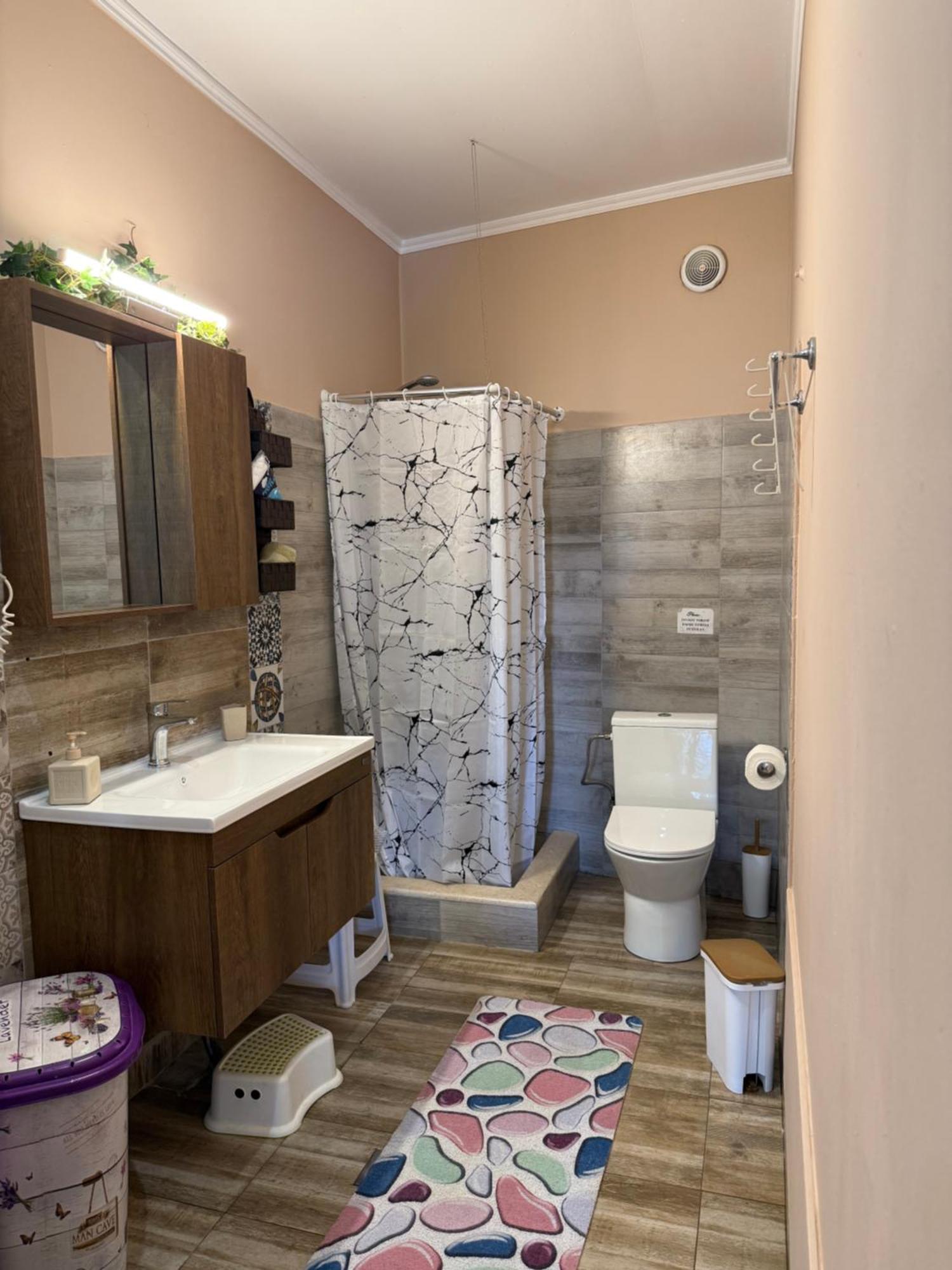 Country Village House Skala Mistegnon Bagian luar foto